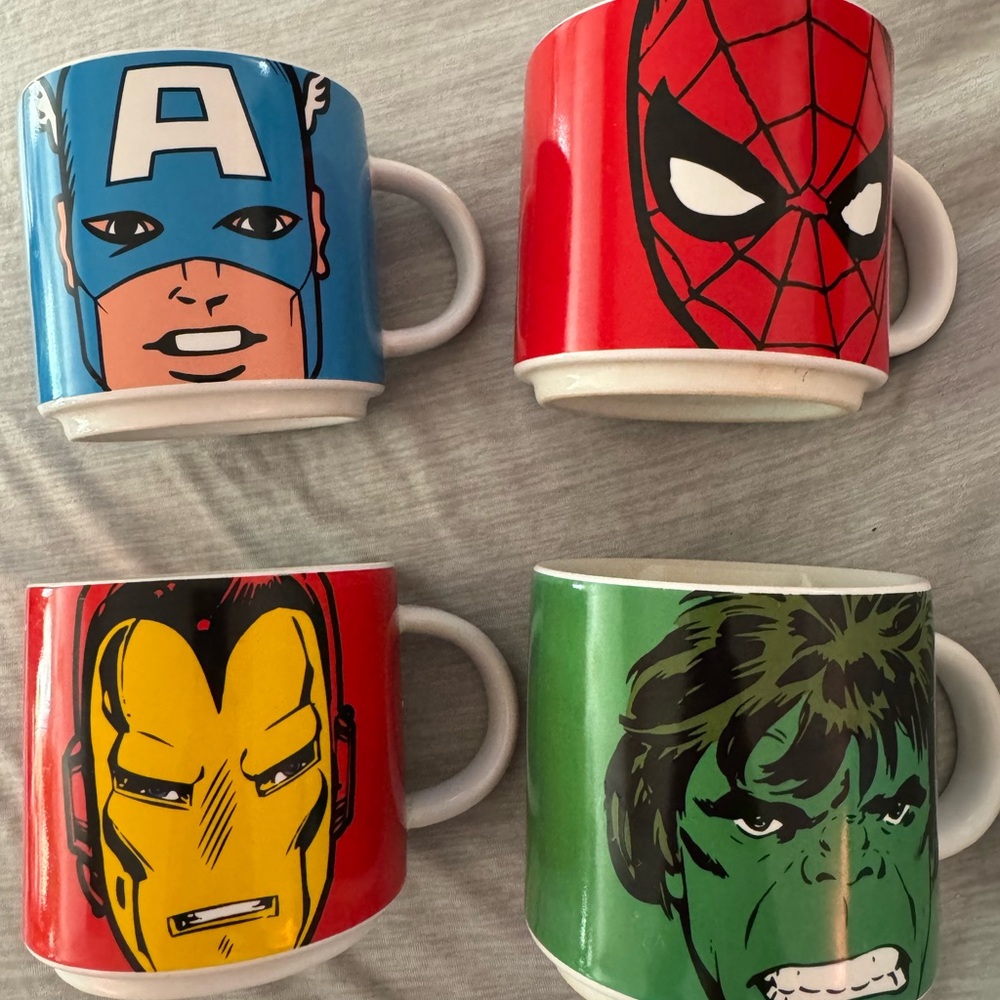 Marvel Hero Mug Collection!!!